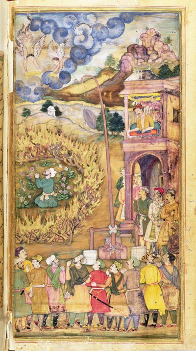 Ibrahim Khalil che prega all